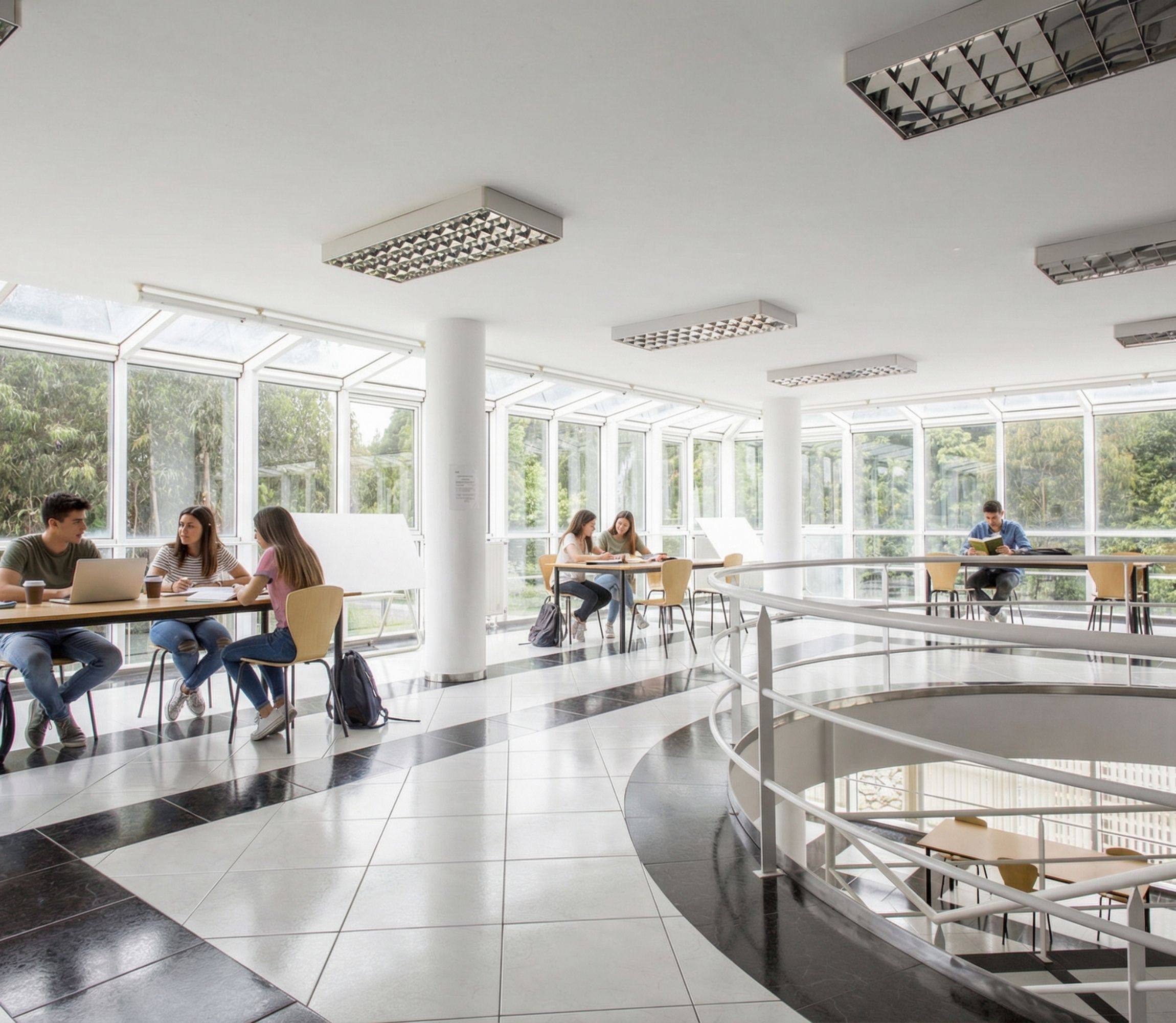 Siglo XXI sala estudio