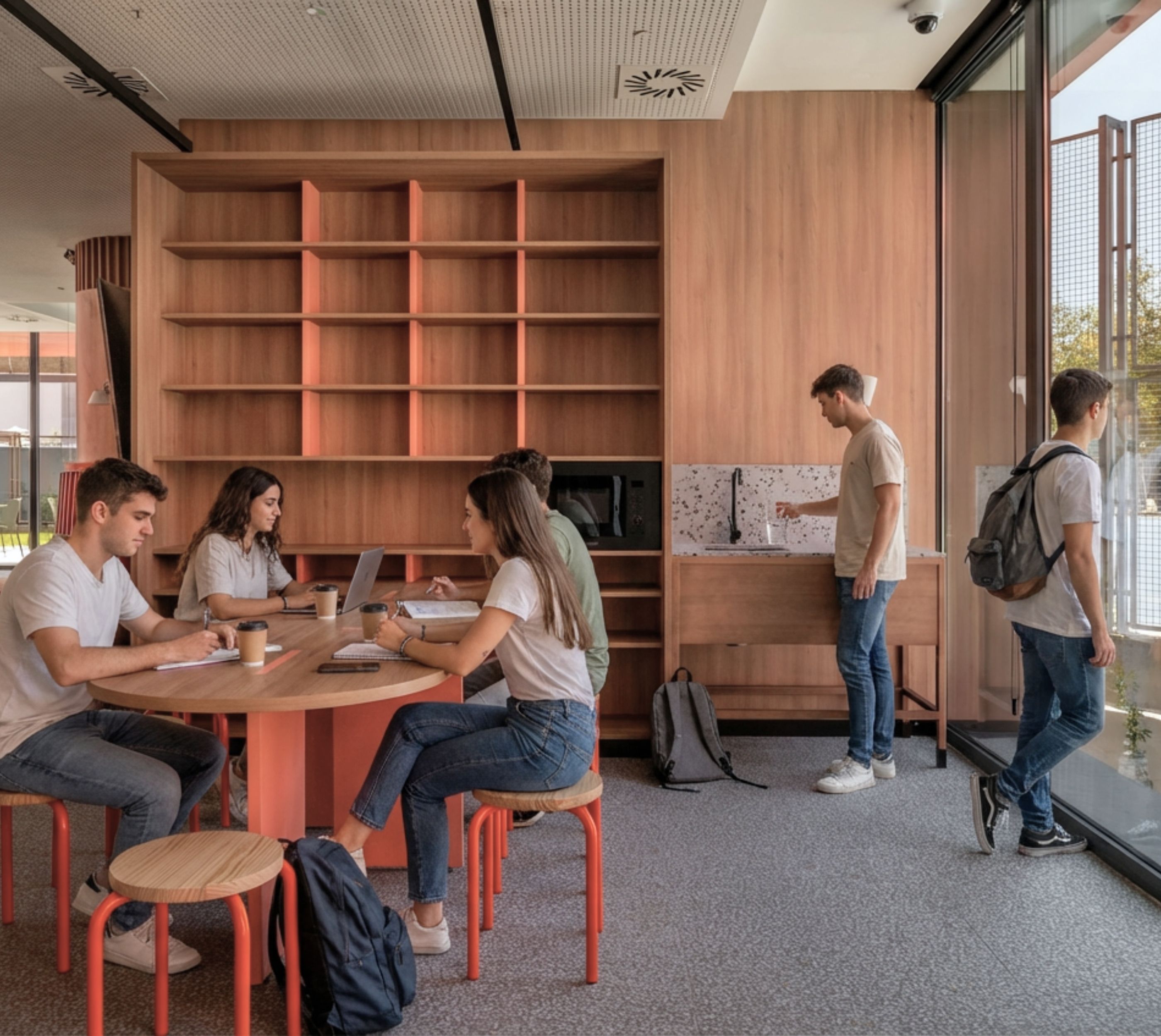 Residencia Resa O Castro Zonas comunes