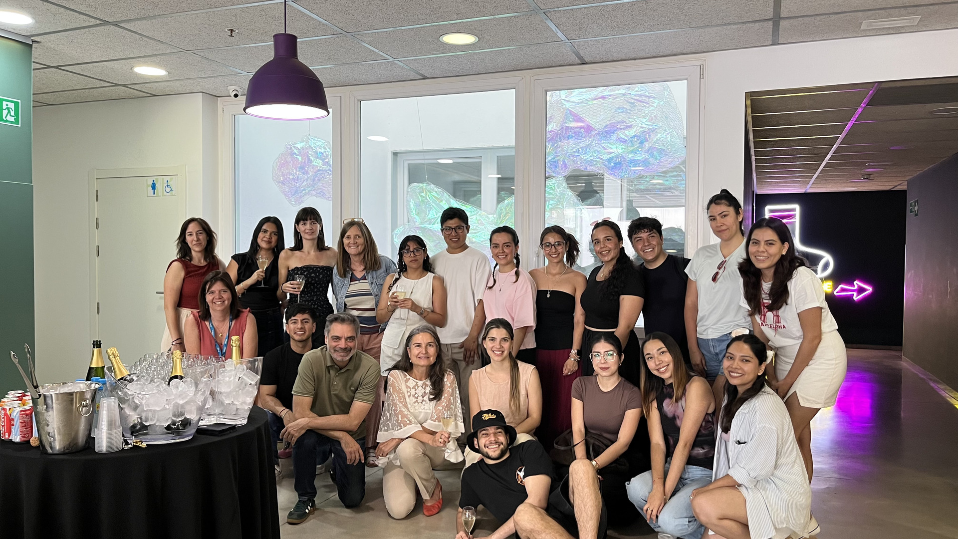 inauguracion del lucernario en resa campus la salle