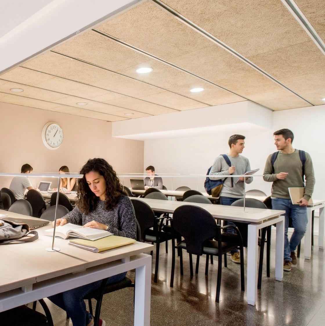 Aula de estudio de Resa Ciutadella