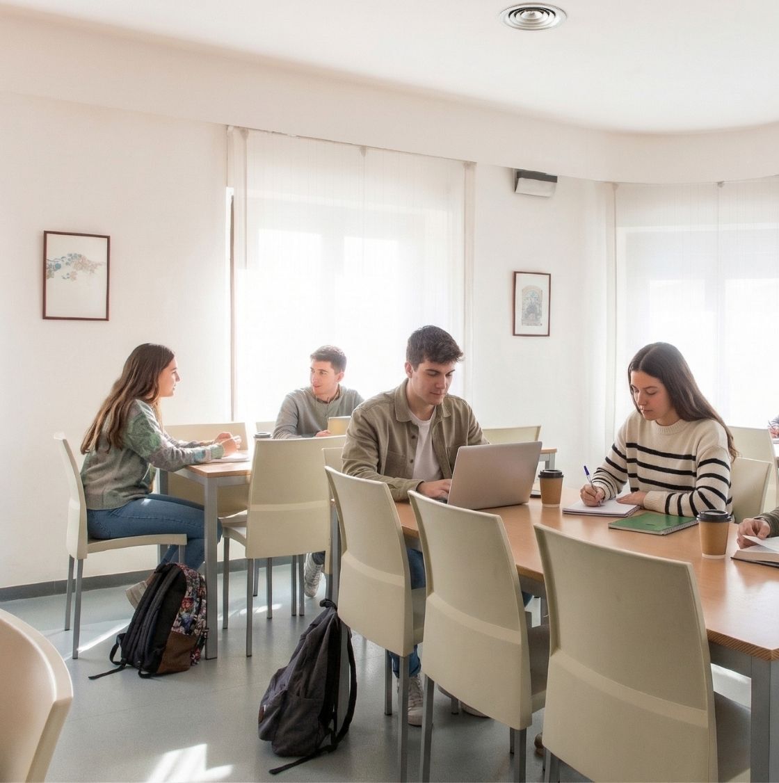 Sala de estudio en Resa Investigadors