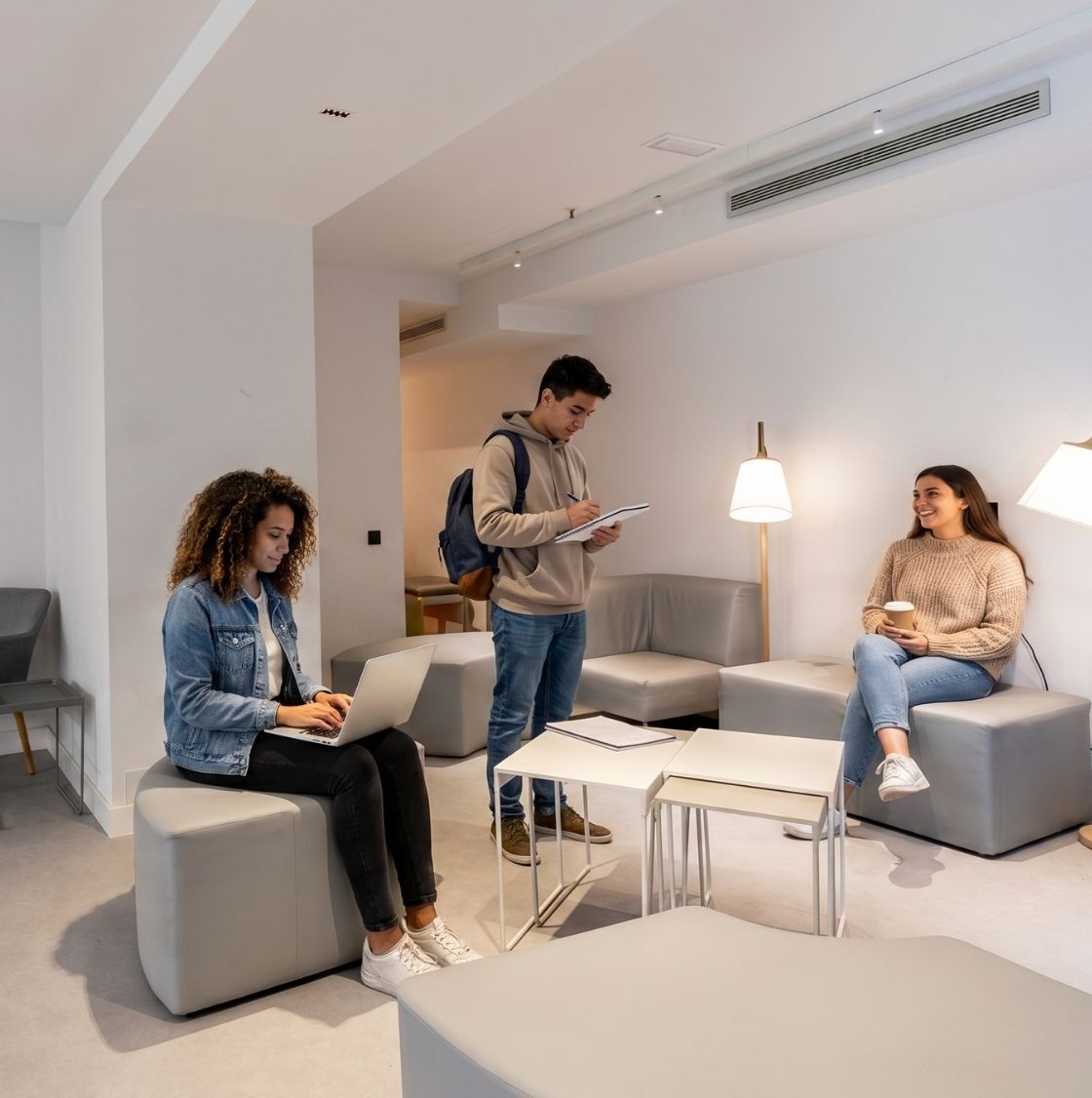 Sala de ocio en Resa Moncloa