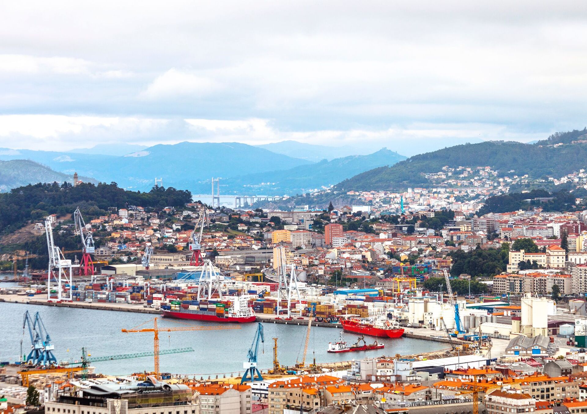 vista de Vigo