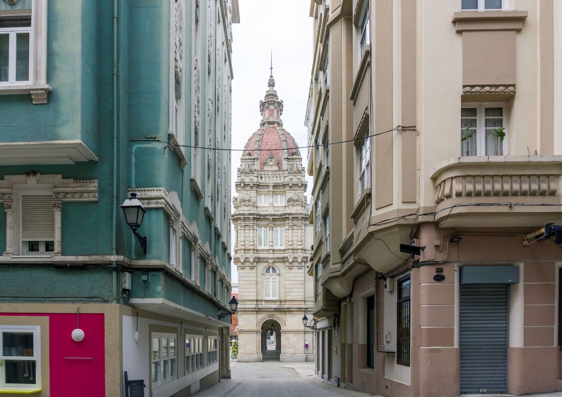 vista de a coruña