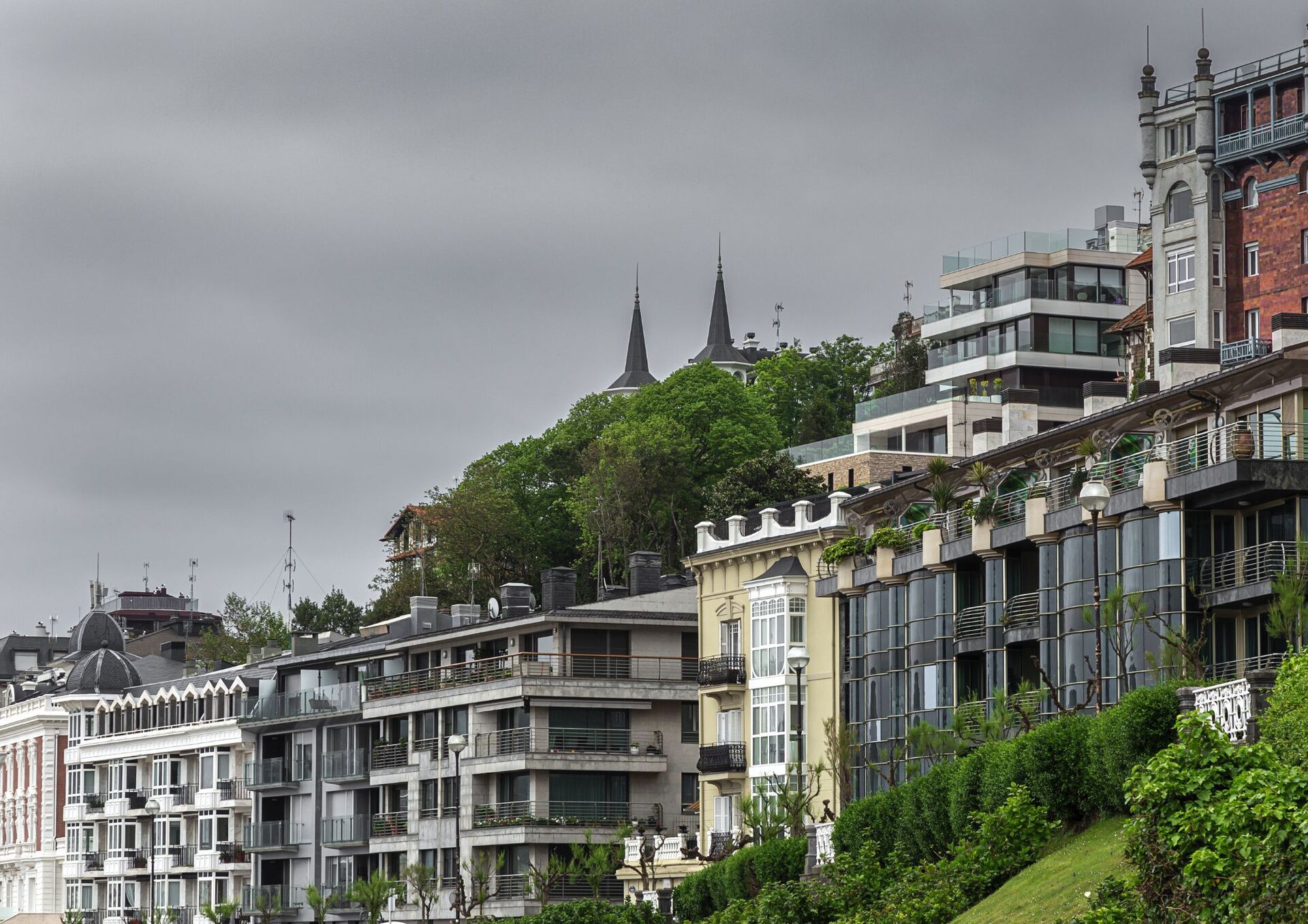 Vista de San Sebastián