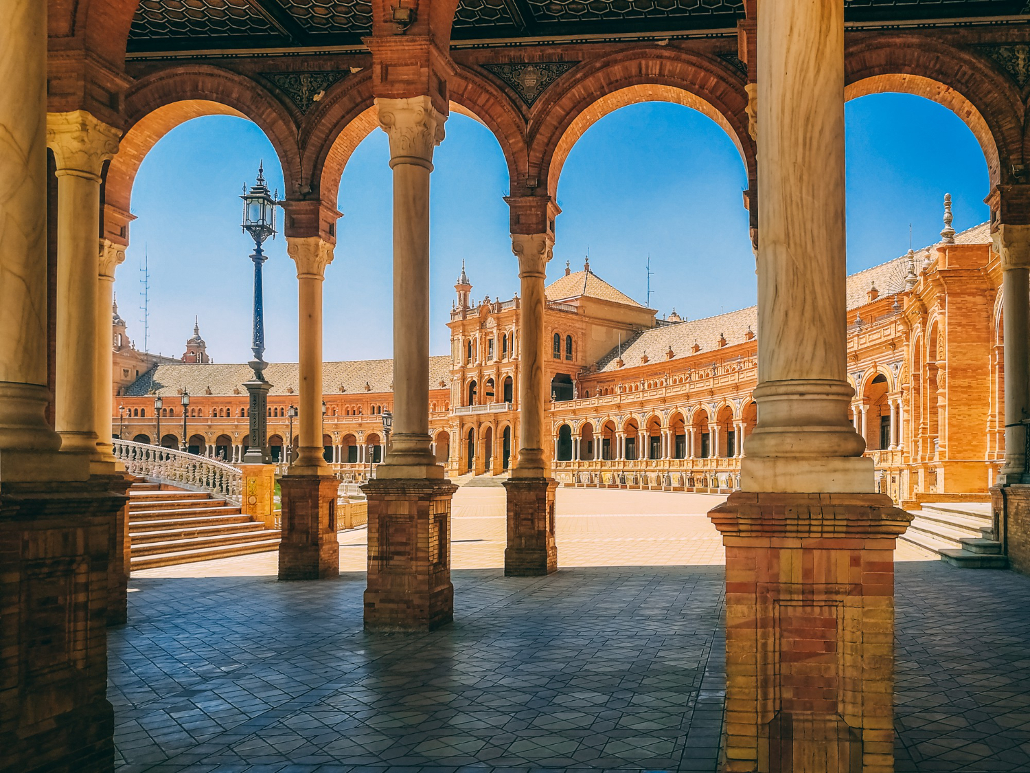 plaza de españa de sevilla