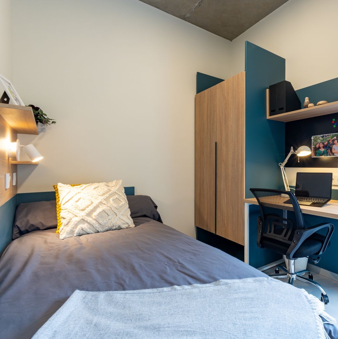 habitación doble en Resa Torres Gasteiz