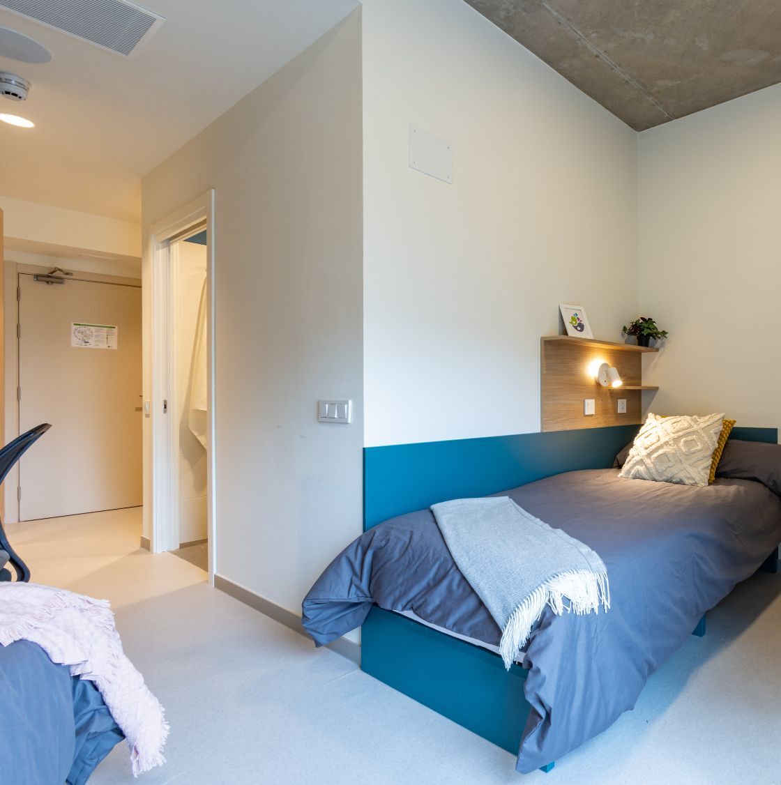 habitación doble en Resa Torres Gasteiz