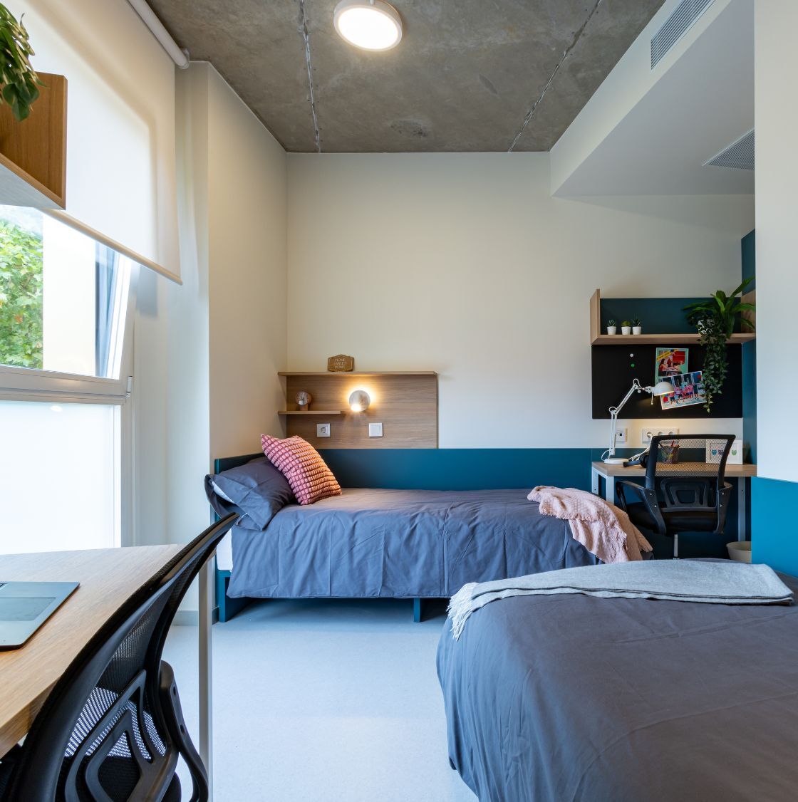 habitación doble en Resa Torres Gasteiz